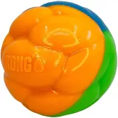 Kong twistz high-viz bal - 8,5x8,5x8,5 cm - Speelgoed Honden