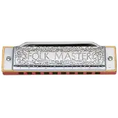 Suzuki Musical Instruments Suzuki Folkmaster Diatonic Harmonica F