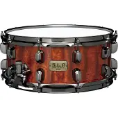 Tama SLP 14 x 6 G-Bubinga Snare Drum Natural Quilted Bubinga