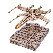 Ugears 3D Modelbouw - Luke Skywalker's X-Wing Starfighter - Star Wars - Mechanisch Bouwpakket Hout - Educatief Speelgoed
