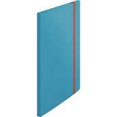 Leitz Cosy PP Showalbum Plus - Showalbum a4 Met 20 Insteekhoezen - Ideaal voor Thuiskantoor/Thuiswerken - Sereen Blauw