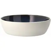 Bitz Soepkom Gastro White / Dark Blue 18 cm (Set van 6)