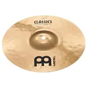 Meinl Classics Custom 8" Splash Cymbal & Gear4music Deluxe Weighted Cymbal Grabber Arm
