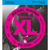 D'addario And Co EXL170SL NICKEL WOUND SUPER LONG SCALE LIGHT 45-100