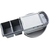 Hailo Inbouw Afvalemmer Rondo Grijs/zwart 48,5l