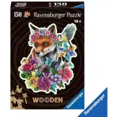 Ravensburger Houten Puzzel 150 Stukken - Vrolijke Vos