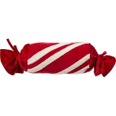 Atmosphera Langwerpige kussen, snoepje voor de kerstboom, , 14 x 30 cm