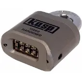 Kasp K11960D Hangslot Verschillend sluitend Zilver Cijferslot