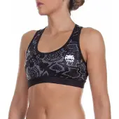 Venum Dames FUSION Top Sportbeha Snake Zwart - XS