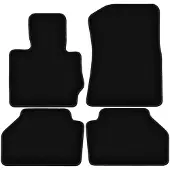 Basic zwarte veloursmatten voor: BMW X3 F25 SUV (2010-2017)