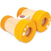 Le Toy Van Houten verrekijker - Uniek - Kaleidoscoop - Oranje - 11,4 cm - Speelgoed voor avonturiers