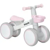 AIYAPLAY - Loopfiets voor kinderen - Aluminiumlegering - 56x27x39cm - Roze