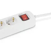 Hama Stekkerdoos met schakelaar - 3-voudig - 3m kabel - Wit