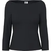 Pieces Shirt 'PCPHOEBE' zwart
