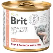 Brit Veterinary Diet Cat - Grain free - Renal - Blik