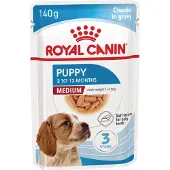 Royal Canin Shn Medium Puppy Pouch - Hondenvoer - 10x140 g