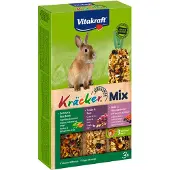 Vitakraft Kräcker Trio-Mix Konijn - Groente, Noot & Bosbessen