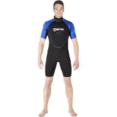 Mares Aquazone Manta 2.2 Mm Short Sleeve Shorty Zwart XL Man
