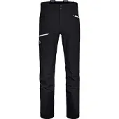 Ortovox - Toerskikleding - Pizol Pants M Black Raven voor Unisex - Maat S - Zwart
