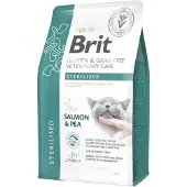 Brit Veterinary Diet Cat - Gluten & Grain free - Sterilised