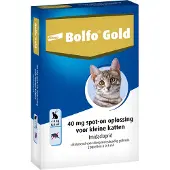 Bolfo Gold Anti Vlooiendruppels Kat Vanaf 1 kg 2 pipetten