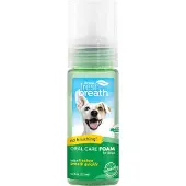 Tropiclean Fresh Breath Foam gebitsreiniging hond Per stuk