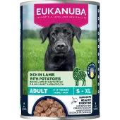 Eukanuba 3+1 Gratis: Hondenvoer Nat Life Care Dog Adult Lam En Aardappel 400 Gr