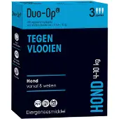 Duo-Op Anti Vlooiendruppels Hond 4 - 10 Kg 3 Pipetten