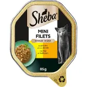 Sheba Mini Filets in saus - Kip & Kalkoen