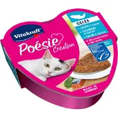Vitakraft Poésie Zalm & Spinazie in Gelei