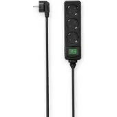 Hama 223005 Stekkerdoos 3v Schakelaar 3m Zwart