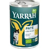 Yarrah - Natvoer Kat Blik Paté met Kip Bio