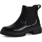 Tamaris Chelsea boots zwart