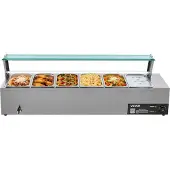 Vevor Commerciële Voedselverwarmer (6 x 1/3 Maat Containers)
