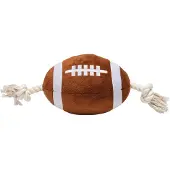 Beeztees Rugby Ball Rope Hondenspeeltje