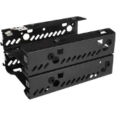 Phanteks PH-HDDKT_03, Universeel, Beugel voor het monteren van harde schijven, Metaal, Zwart, 2.5", 3.5", 178 mm