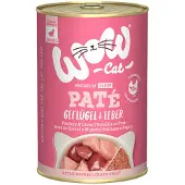 WOW! WOW Cat Wet Junior - Gevogelte & Lever