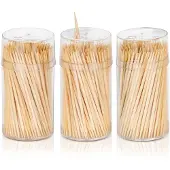 SuperMerchantEU - Bamboe Cocktailprikkers - 6,5 cm - 3x200 stuks