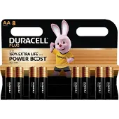 Duracell 3x Alkaline Batterijen Mainline Bst AA 8 stuks