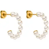 Purelei Oorbellen 'Pure Soul' goud / parelwit