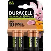 Duracell 2x Oplaadbare Batterijen Aa 4 Stuks