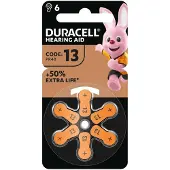 Duracell 2x Gehoorapparaat Batterijen 13 6 stuks