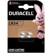 Duracell 4x Knoopcelbatterijen LR54 2 stuks
