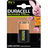 Duracell 4x Oplaadbare Batterij Ultra 9V