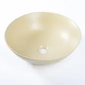 Qeramiq Dely Waskom - 40x40x13.5cm - rond - keramiek - beige