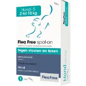 Flea Free Fipralone Spot-On Hond Small - Anti vlooien en tekenmiddel