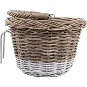 Wicked - fiets mand aan stuur (ovaal) - met witte streep