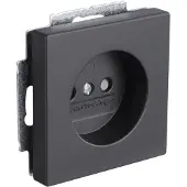 Busch Jaeger Stopcontact | Busch-Jaeger | Future Linear (Inbouw, Zwart)