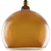 Segula LED globe lamp Zwevend, E27 oranje G200 6 W 922 dimbaar 6W Floating,, geel / oranje, Glas, E27 LED-lamp