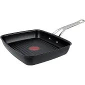 Tefal Jamie Oliver Classic - Grillpan - 23x27 cm - Aluminium - Inductie - Duurzaam